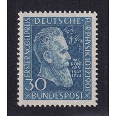 ALEMANIA OCCIDENTAL 1951 Yv 33 ESTAMPILLA COMPLETA NUEVA MINT 110 €